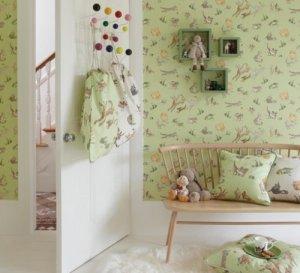 OSBORNE & LITTLE QUENTIN'S MENAGERIE FABRIC